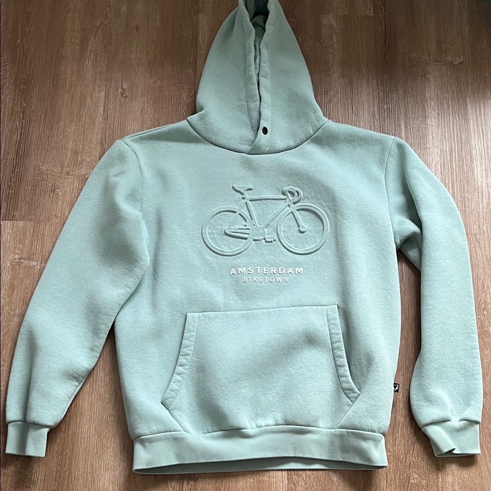 Pale Green Men's Hoodie